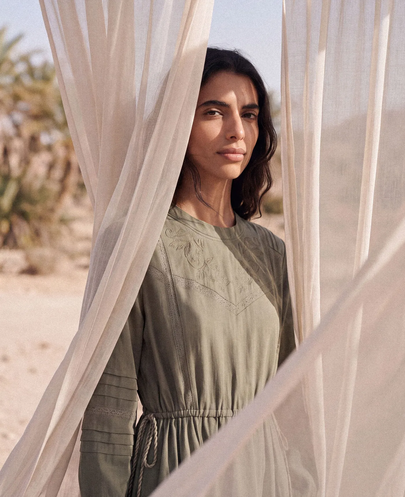 Elena Linen Maxi Dress – 2